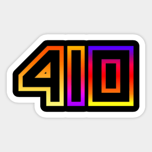 410 BMORE SET DESIGN Sticker